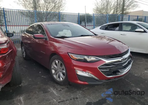 2019 Chevrolet Malibu Lt из США, поврежденный, VIN 1G1ZD5STXKF183156